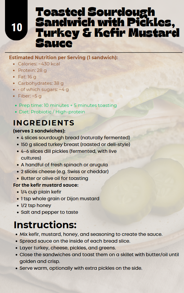 Gut-Friendly suppers - Probiotic Supper Recipes for Better Digestion