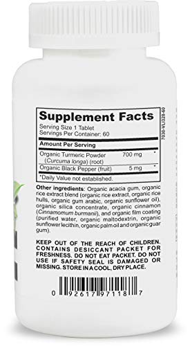 Turmeric Curcumin with Black Pepper Complex - Release The Power of Turmeric Curcumin with Bioperine for Enhanced Joint Mobility and Flexibility